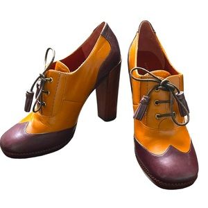 Marc by Marc Jacobs leather brogue heels